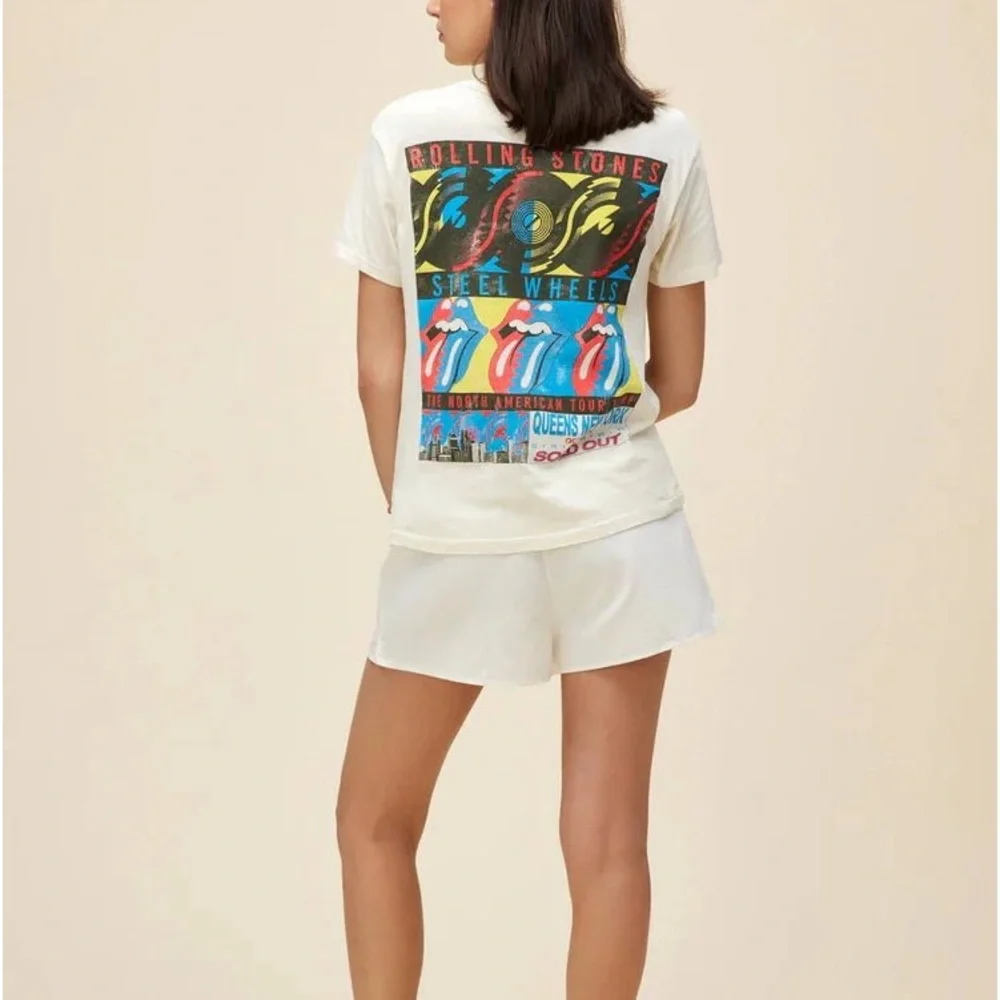Daydreamer Rolling Stones Steel Wheels Ringer Tee - Picture 2 of 3
